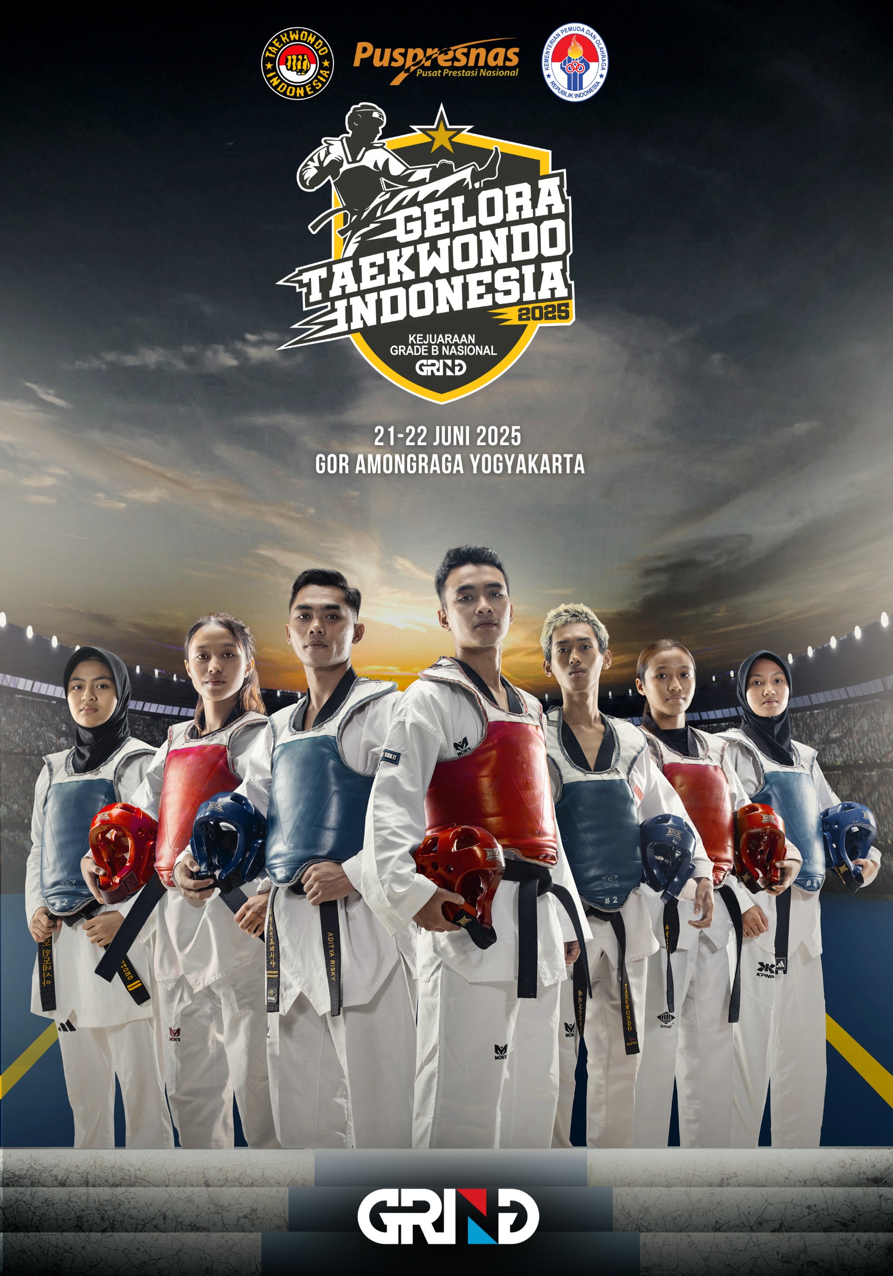 Panggung Juara Taekwondo Indonesia Taekwondo Indonesia Dojang satriajayamumbul